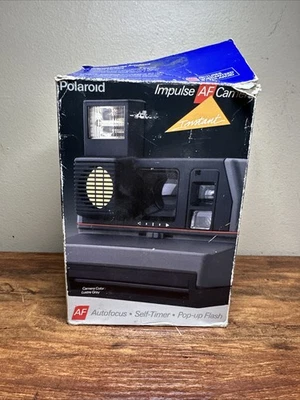 Polaroid Impulse Portrait fotocamera pellicola istantanea - autofocus vintage AF, retrò - Immagine 1 di 4