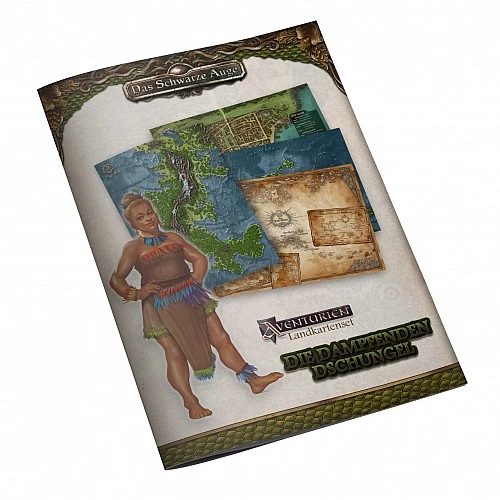 DSA - El Ojo Negro - Conjunto De Mapas - Las Selvas Humeantes - Alemán - Imagen 1 de 1