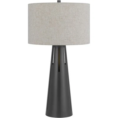 Lámpara de mesa CAL Iluminación y accesorios BO-3180TB Hayti hierro gris Foto 1 de 4