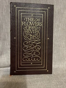The Flowers of Evil by Charles Baudelaire Leather (1977) Collectors, Home Decor - Picture 1 of 5