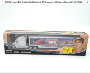 Jeff Gordon #24 Trailer Rig Hendrick Motorsports 20 Years Diecast 1:64 2004 - Bild 1 von 1