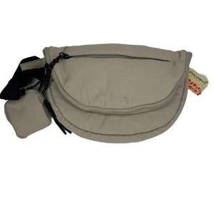 Riñonera Free People Movement Hudson Taupe Multi Bolsillo - Imagen 1 de 5
