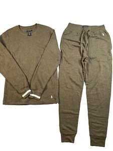 Polo Ralph Lauren Sleepwear Set Mens Size Small Sweatshirt Sweatpants  - Picture 1 of 7