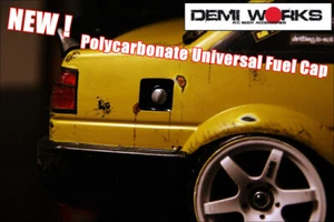 Demi Works Polycarbonate Universal Fuel Cap For 1/10 RC Bodies Drift Touring - Picture 1 of 4