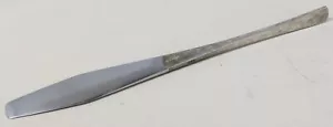 Coltello da tavola argento sterling DANSK TJORN MCM Danimarca 8 3/8" 61 g senza monogramma - Foto 1 di 4