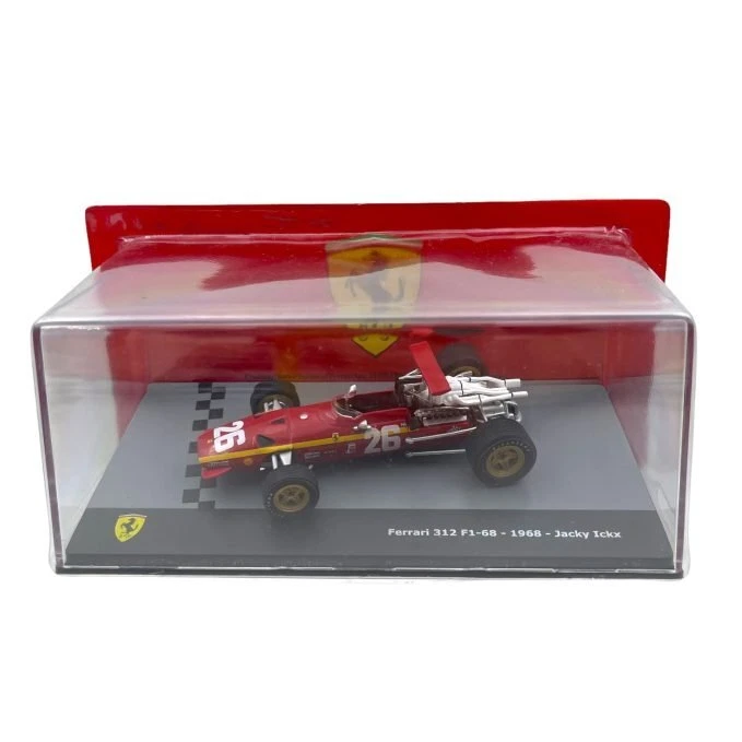 Modellino F1 Atlas Ex Magazine 1/43 Ferrari 312 F1-68 1968 #26 J. Ickx - Immagine 1 di 1