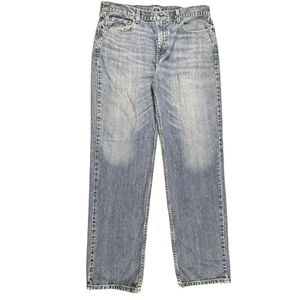 Levi's 550 Jeans Mens 38x36 Midrise Relaxed Loose Grunge Skater Y2K Lightwash - Picture 1 of 12