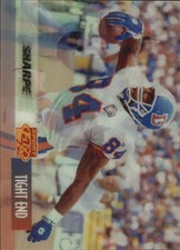 1995 Sportflix Football Card #61 Shannon Sharpe