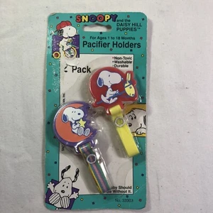 Set 2 RARI PORTACIUCCIO SNOOPY arachidi vintage regalo doccia luna stella cavallo - Foto 1 di 4