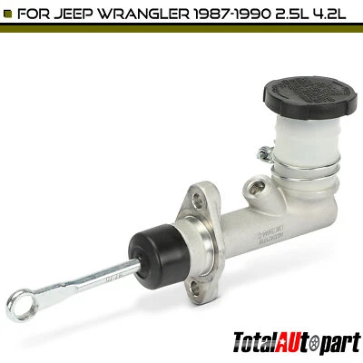 1x New Clutch Master Cylinder with Reservoir for Jeep Wrangler YJ 1987 1988-1990 - Image 1 of 4