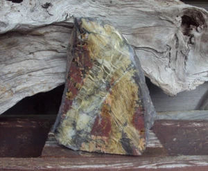 Einzigartiger Karpholith XXLAnschliff Biesenrode 1578g gelb rot sehr selten - Picture 1 of 13