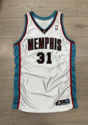 Memphis grizzlies team issued Shane Battier size 48+2 Pro Cut Jersey - Image 1 of 4