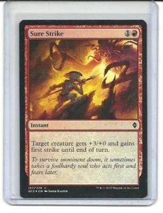 Sure Strike - Lámina - Batalla por Zendikar - Magic the Gathering - Imagen 1 de 4