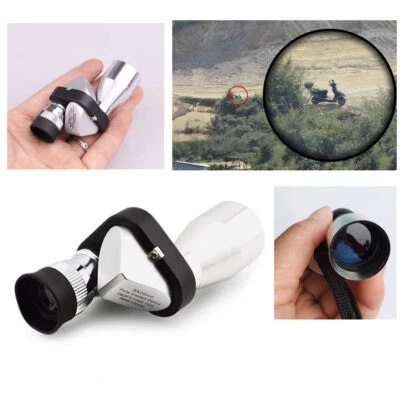 NEW  Mini Pocket 8x20 HD Corner Optical Monocular Telescope Eyepiece for Outdoor - Image 1 of 4