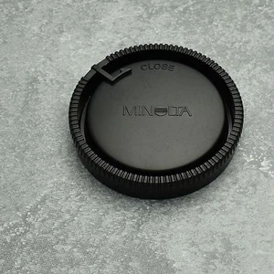 Genuine Minolta LR-1000 Rear Lens Cap MA AF Maxxum Dynax Sony A Alpha (#1325) - Picture 1 of 2