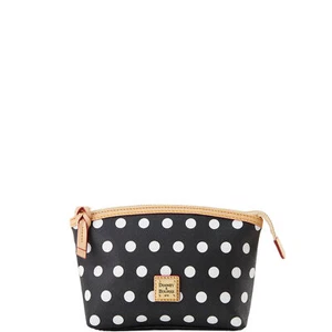 Dooney & Bourke Polka Dot Cosmetic Case - Picture 1 of 17