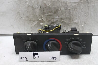 Interruptor 648 4i1-B2 Buick Skylark 1996-1998 temperatura de calor aire acondicionado control climático 16268644 Foto 1 de 4