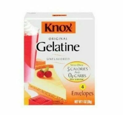 Knox Gelatin Unflavored Baking Cooking Essential