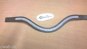 Nuevo Diseñador U Ceja Cristal Transparente Talla Mazorca - 15" (Marrón) * Gran Idea de Regalo  - Imagen 1 de 1