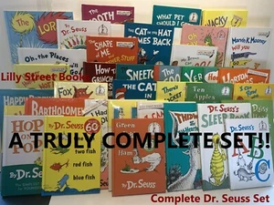 WIRKLICH KOMPLETTES DR. SEUSS SAMMLUNGSSET 59 NEUE Bücher mit GESCHENKBOX, Partybedarf - Bild 1 von 9