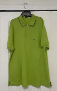 Polo Ralph Lauren Etiqueta Negra Verde Lavanda Logo XL Hecho en EE. UU. - Imagen 1 de 4