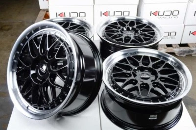 18" Flow Formed Black Wheels Rims 5x120 BMW 323 325 328 330 335 Honda Ridgeline - Image 1 of 4