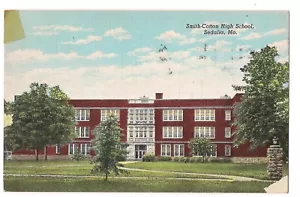 Cartolina FABBRO COTONE LICEO SEDALIA MISSOURI MO lino 1943 - Foto 1 di 2
