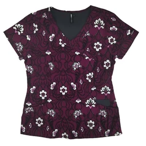 Barco KD110 Scrub Top 8107-WLF Wallflower - Picture 1 of 4