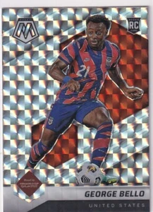 Panini 2021-22 Mosaic Fifa Road to Qatar No. 105 George Bello Rookie Mosaic - Picture 1 of 2