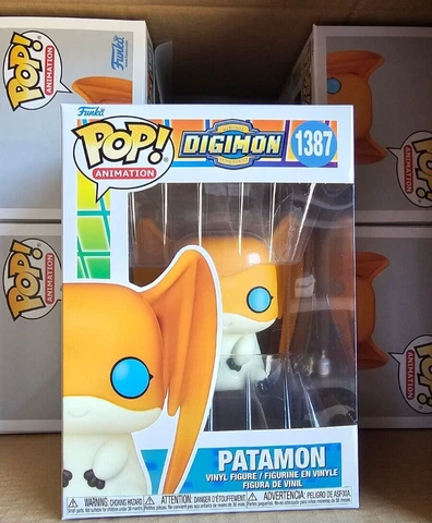 Funko Pop Digimon Patamon Figure w/ Protector Cover