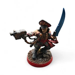 Commissar Metal Painted Warhammer 40K Astra Militarum Imperial Guard GW - Picture 1 of 5