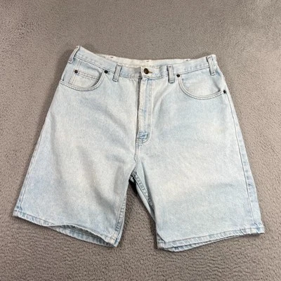 Vintage Faded Glory Jean Shorts Men's 36 Light Blue Jorts Distressed Y2K - Image 1 of 4