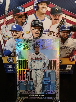 2025 Topps All-Star Game Chipper Jones Home Grown Heroes #HH-3 Atlanta Braves Foto 1 de 2