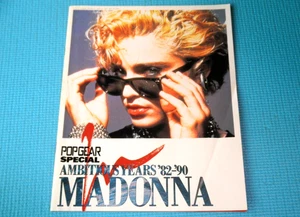 MADONNA Mini Book POP GEAR Ambitious Years'82-'90 Discgraphy 1990 Japan - Bild 1 von 13