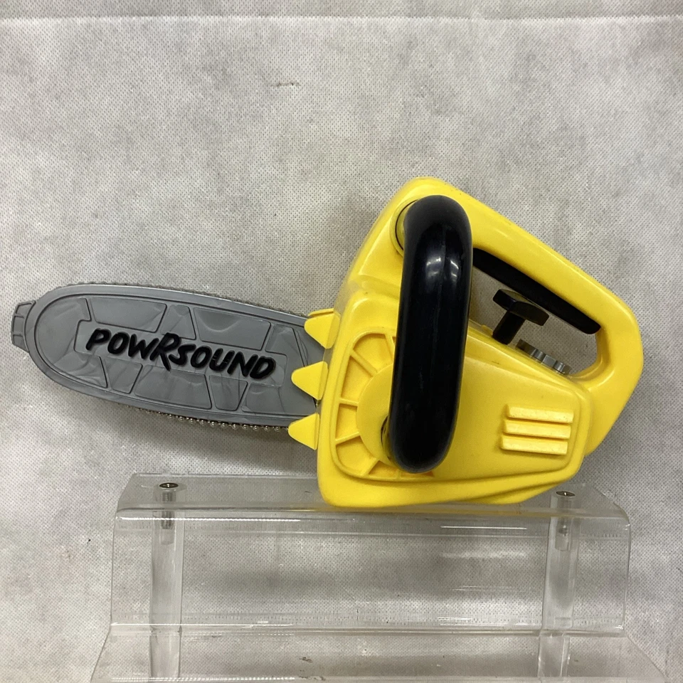 Toy Chain Saw 1986 Lanard Toys Pull String Pull Trigger chain spins - Image 1 of 4