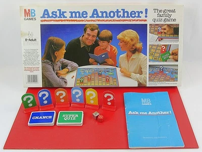 Vintage Ask Me Another  Board Game from MB Games 1984 Complete - Image 1 of 4