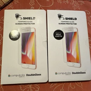 2x iPhone 6 7 8 Panzer Glas Displayschutz - Bild 1 von 2
