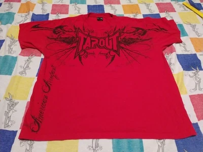 Vintage Tapout Shirt Sz XL Grunge Skater MMA Y2K - Image 1 of 4
