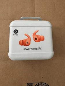 NEW 2025 Beats Powerbeats Fit Spark Orange True Wireless ANC Earbuds Retail $199 - Picture 1 of 3