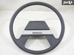Nissan Genuine S110 Silvia Turbo Steering Wheel Urethane Black JDM - Picture 1 of 9