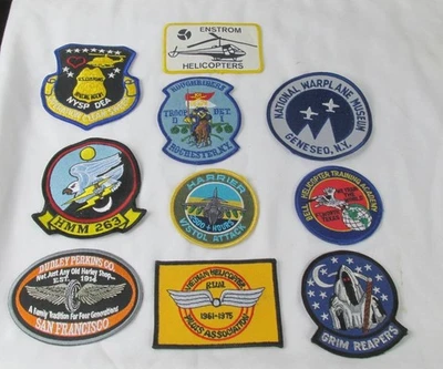 Lot Of 10 Vintage Patches Vietnam era - Image 1 of 3