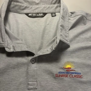 TravisMathew Poloshirt Herren XXL grau SDAHO Enterprises Sunrise Classic - Bild 1 von 8