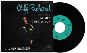 CLIFF RICHARD with THE SHADOWS la mer - EP vinyle 45t Columbia ESRF 1401 - Picture 1 of 2