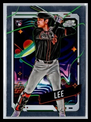 2024 Topps Cosmic Chrome 110 Jung-Hoo Lee Giants Rookie RC - Image 1 of 2