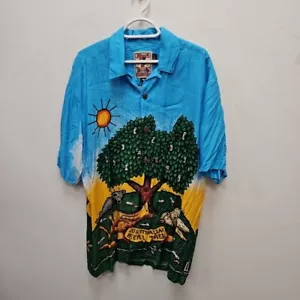 Vintage Mambo Loud Shirt Australian Beer Kangaroo Tree Reg Mombassa Mens Medium - Picture 1 of 10
