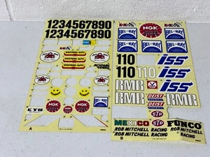 Tamiya Vintage Original 1/10 Rough Rider Sand Scorcher A B Sticker Decal Partial - Picture 1 of 1