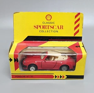 Shell Sports Car Collection 1991 rojo Porsche 911 SC ESCALA 1/43 diecast - Imagen 1 de 6