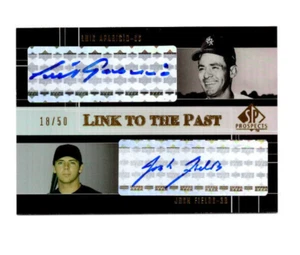 2004 SP Prospects Luis Aparicio Josh Fields RC Link to the Past Dual Auto #18/50 - Picture 1 of 2