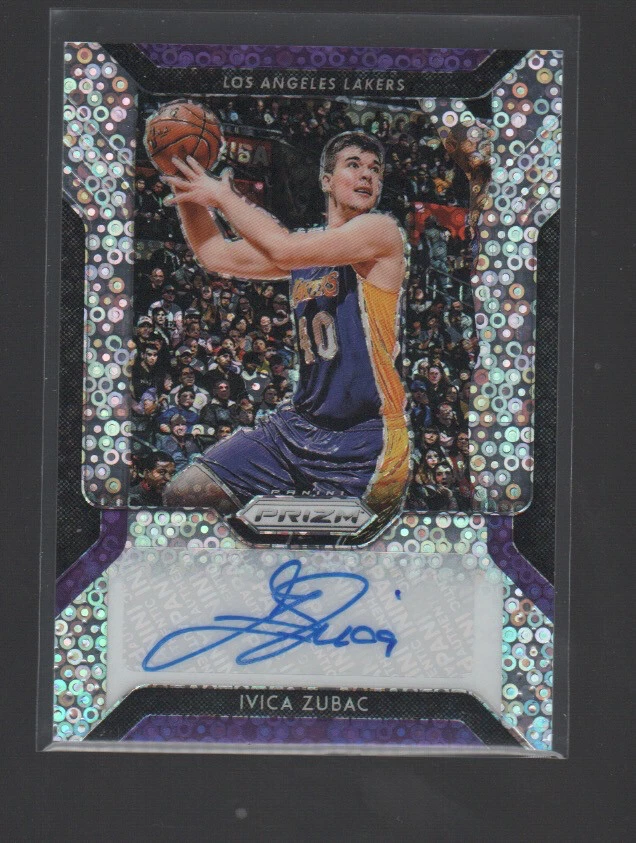 IIVIC ZUBAC  2018-19 PANINI PRIZM FAST BREAK AUTO CARD #FB-IZB - Image 1 of 1