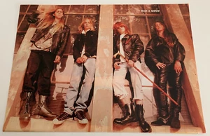 BAD 4 GOOD Colour Magazine Page POSTER Metal Edge 1990's - Bild 1 von 1
